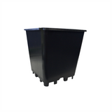 Square Pot 25cm - 10L with Feet