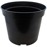 Round Black 25L Pot