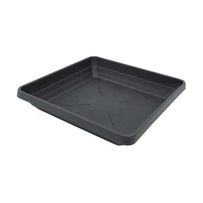 Square Saucer 29cm² - Black