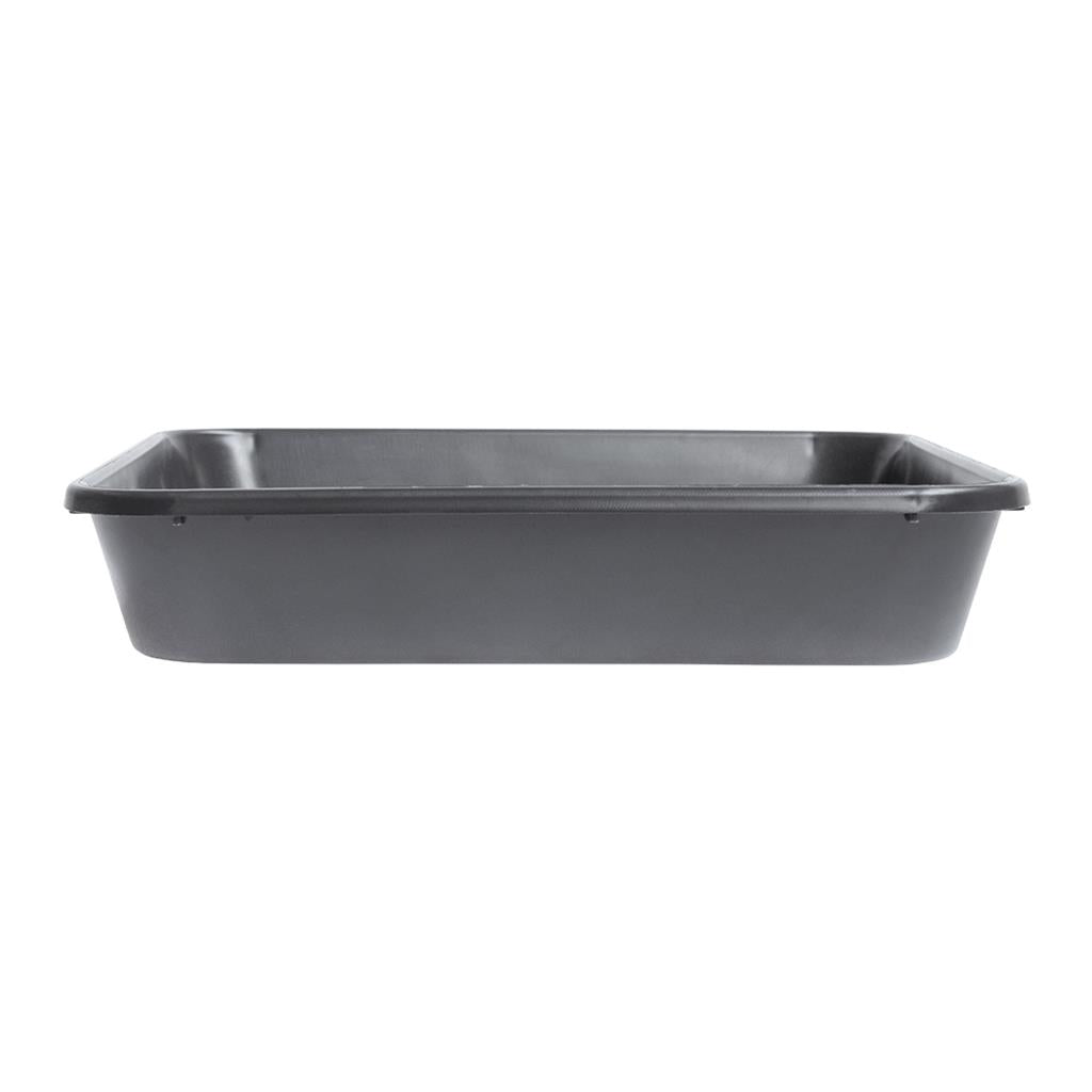 PotKing Square Saucer 14cm² - Black