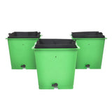 GREEN MAN Flood & Drain Kit 3 Pot Package