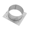 Square Backed Flange - 100mm