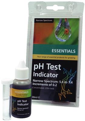 Essentials LAB pH Test Indicator - Narrow Spectrum