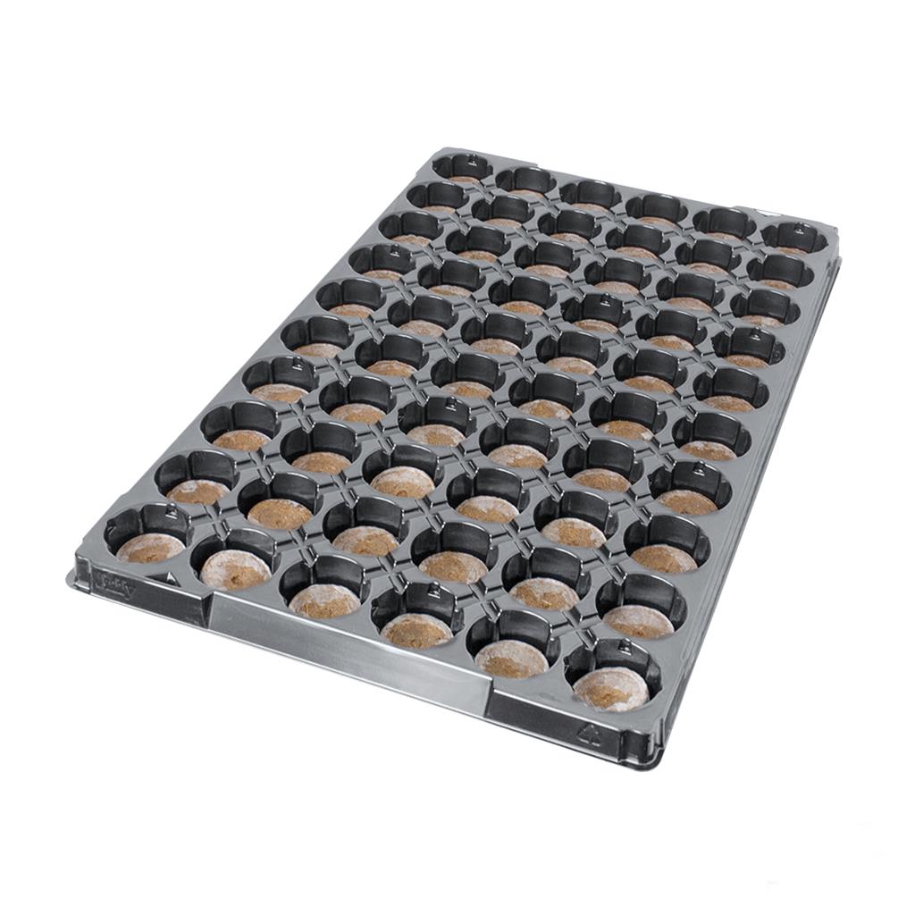 Jiffy-7 Pellets - 60 Cell Filled Trays - Box of 28