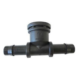 13mm Barb x 1/2" BSPF Tee
