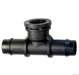 19mm Barb x 1/2" BSPF Tee