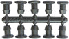 4mm Barb Goof Repair Plug (Strip of 10)