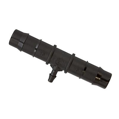 13mm/4mm Double Barb Reducer Tee - Pack of 25