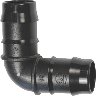 19mm Double Barb Elbow - Pack of 25