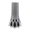 Plastia Vase Roseta 1.3L with Load - Silver