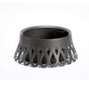 Plastia Flower Bowl Roseta - 40cm - Anthracite