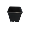 Square Pot 25cm - 10L with Feet