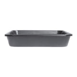 PotKing Square Saucer 14cm² - Black