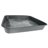 PotKing Square Saucer 34cm² - Black
