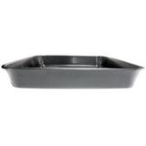 PotKing Square Saucer 34cm² - Black