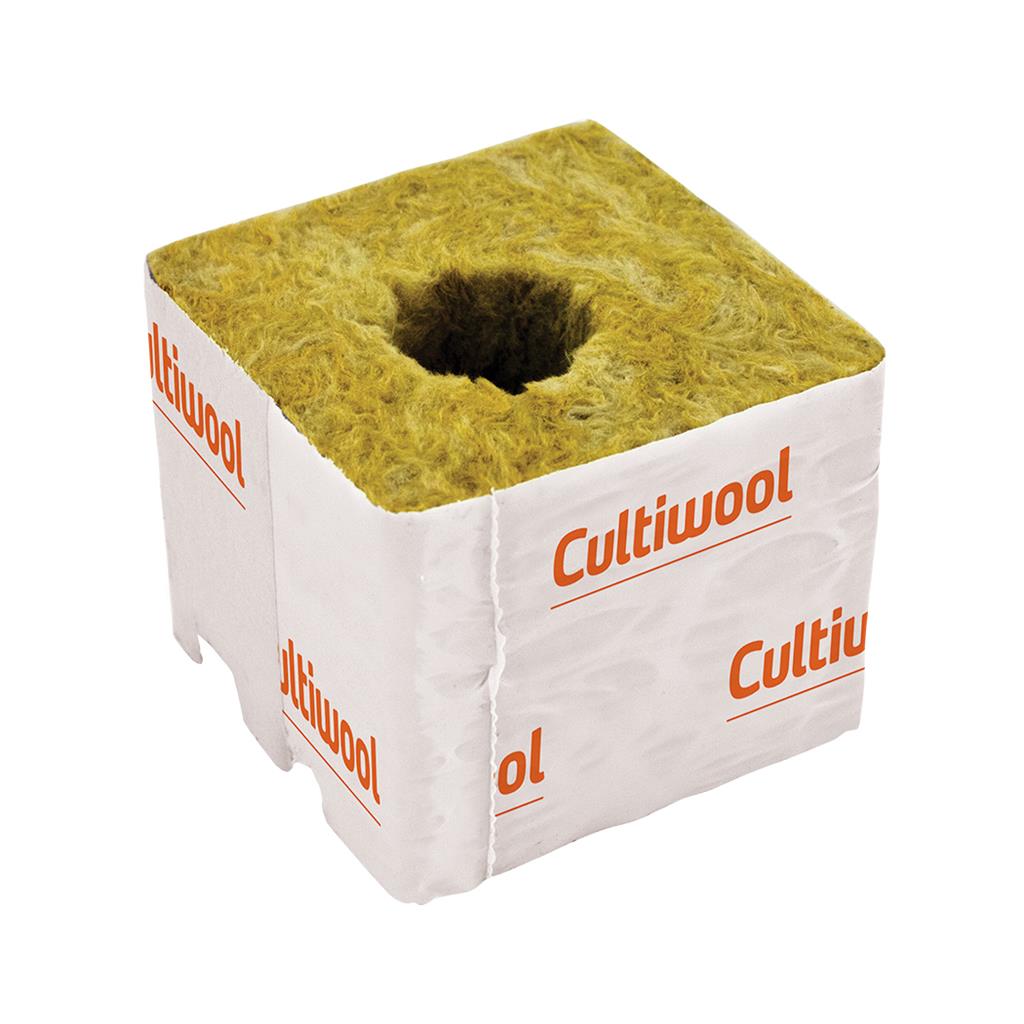 Cultiwool 75mm (3") Cubes - Small Hole (28/35)