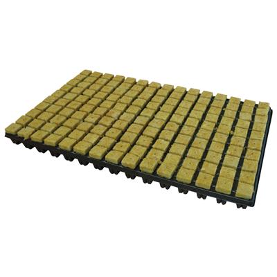 Cultiwool CRB Small Propagator Plugs in a Tray