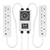LUMii BLACK 8-Way Contactor Timer