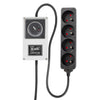 LUMii BLACK 4-Way French (CEE 7/5) Contactor Timer