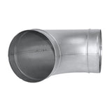 Ducting Pressed Bend 90 Degrees - 100mm