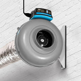 RAM Inline Duct Fan - 125mm with UK Lead