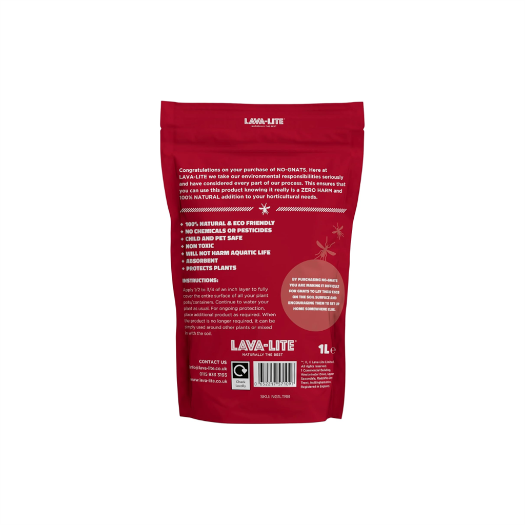 LAVA-LITE NO-GNATS - 1L Pouch