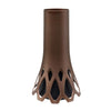 Plastia Vase Roseta 1L with load - Bronze
