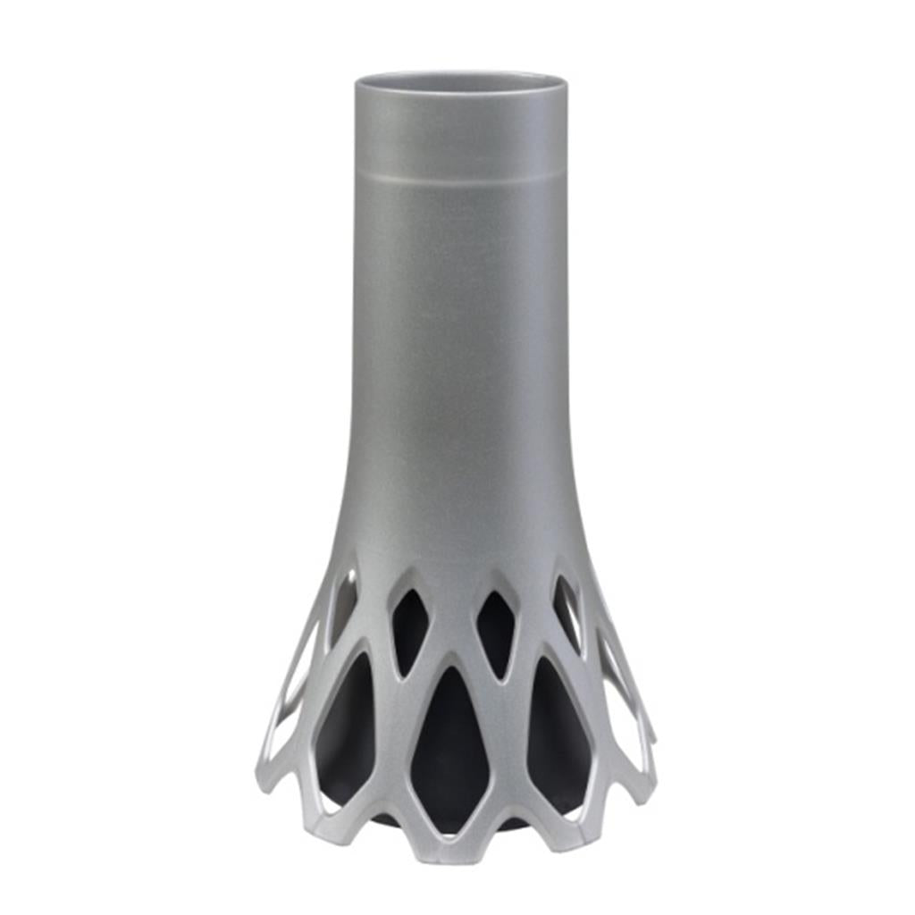 Plastia Vase Roseta 1.3L with Load - Silver