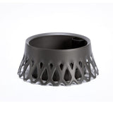 Plastia Flower Bowl Roseta - 40cm - Anthracite